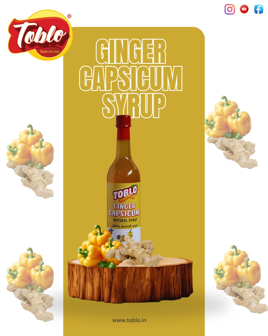 800 ml Ginger Capsicum